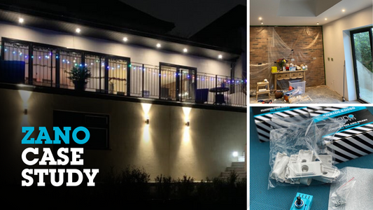 Case study: full home and new build extension lighting renovation
