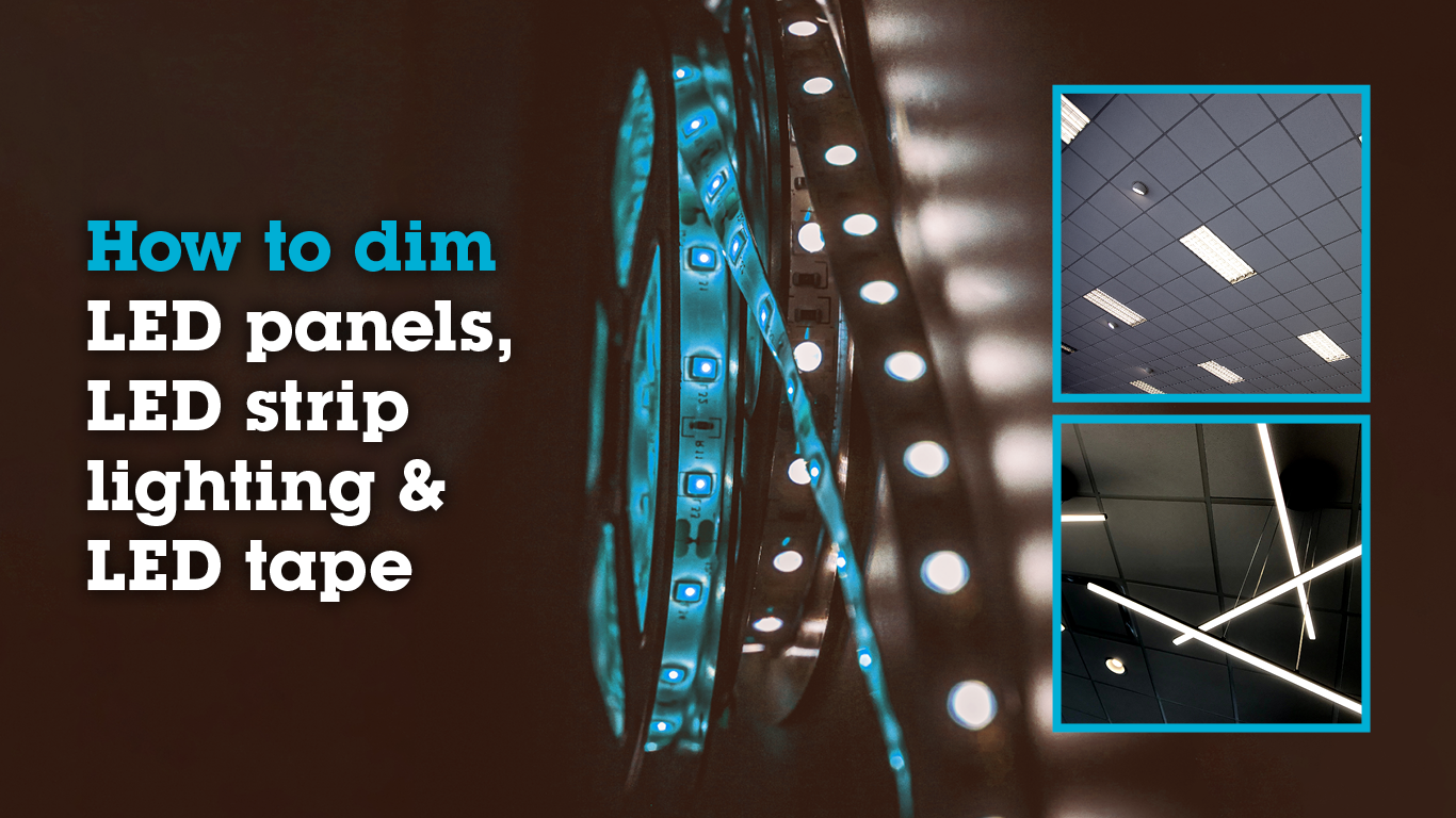Dim Strip Frame How to dim LED Panels, LED Strip Lighting & LED Tape – Zano Controls