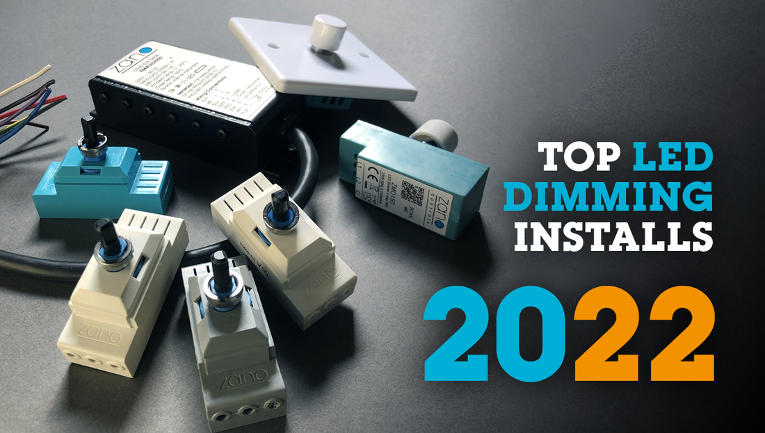 Top LED dimming installs of 2022