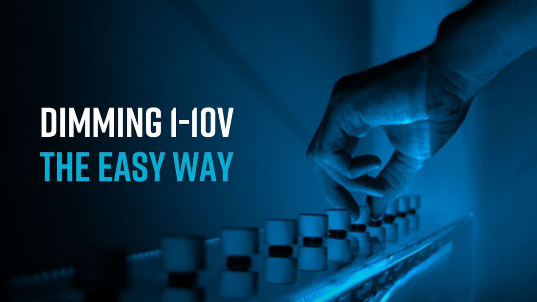 Dimming 1-10V the easy way