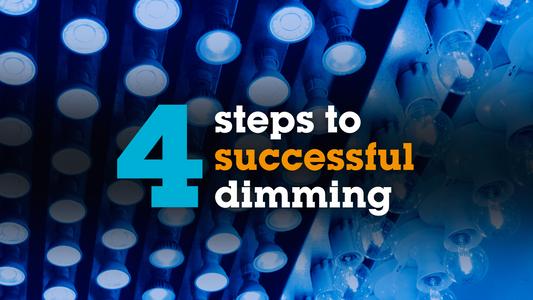 4 steps to successful dimming
